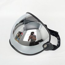 오토바이고글 방풍 바이크 클래식 안경 바람막이톰슨 벨 모토 3 로얄 쇼에이 ATV 레트로 오토바이 헬멧 렌, 07 Sliver 01