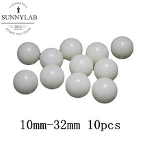 반짐볼 10 개몫 직경 10mm 32mm 실험실 순수 폴리 테트라 플루오로 에틸렌 볼, 30mm