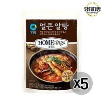 청정원 호밍스 얼큰알탕 450g X 5개, 상세페이지 참조