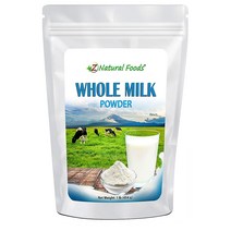 Z Natural Foods 전지분유 Whole Milk Powder 454g, 1개