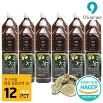 옻가네 참옻발효진액 100% 1500ml 참옻진액 옻 액기스 추출물 옻물 옻즙 옻순 옻닭 옻삼계탕 건강즙 건강음료, 12병