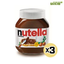 샹달프 미니잼 딸기 5개 무설탕 미니쨈, 악마의 잼 초코맛 누텔라 370g X