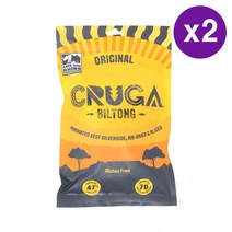 크루거 빌통 오리지널 스낵 300g 2 팩 Cruga Biltong Original Snack