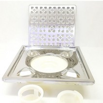 욕실 배수 구 거름망 하수구 트랩 트렌치육가 싱크대망 필터망 머리카락 덮개, 75파이
