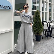 [난닝구]엔타프 맨투맨스커트세트