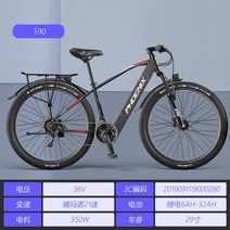 전기로드자전거 성인용 강력한 접이식 전기 유럽 모페드 모빌리티 전동 바라타 DWH, 2.36V350W A