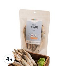 궁 반려동물 동결건조 간식 30g, 열빙어맛, 4개