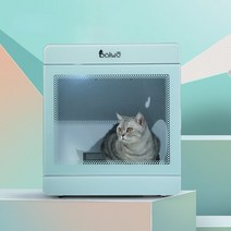 강아지드라이룸 펫드라이룸 강아지드라이기 털말리기 반려동물 털 건조 기계 그루밍, 2.blue