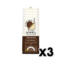 치엔바오 떡갈비샌드위치 베이커리빵 70g x 3개, 단품