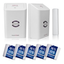 생리대수거함 위생용품수거함 /01.매직 6L휴지통 비닐포함(30P) /02.리필비닐 별도판매 매직 (에티켓규)비닐 생리대휴지통 여성생리대휴지통 여성위생용품수거함 화장실물티슈수거함, 01.매직케이스6리터