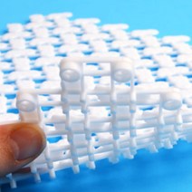 삼미호 논슬립 퍼즐매트 화장실바닥매트, 핑크