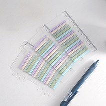 바인더 A5 노트 A6 속지 6공 용품 자 공책 B6 다꾸 플라스틱 문구자 육공 다이어리 DIARY 투명 스프링 포켓 판촉 감성 전용 포스트잇 책갈피 바인더 A7 4X45mm