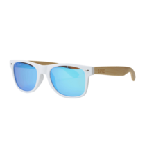 MATTE WHITE 나무테 우드 선글라스