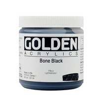 [골덴]헤비바디 아크릴물감 473ml 시리즈 1, 상세설명 참조, [6282160]1410／YellowOxide