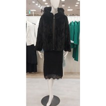 [꼼빠니아] 23겨울신상 밍크 100% 양면 하프코트(5만원이랜드상품권증정) WO WFZ060 450