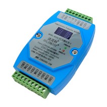 8 채널 NTC 온도 트랜스미터 10K 서미스터-RS485 획득 모듈 PLC RS20N-C 지원, [01] With LCD display