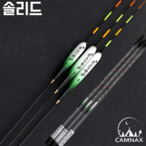 캠낙스 민물 낚시 중층 내림 저부력 나노 사선 솔리드 찌, 솔리드 1호 (28cm)