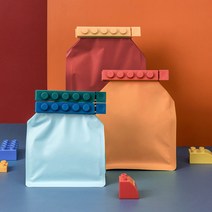 Ori 블럭 밀봉클립 4P, 4색 혼합