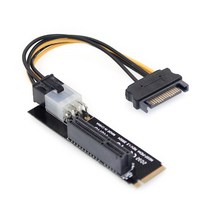 노트북외장그래픽카드 40JB 노트북 외부 그래픽 카드 어댑터 보드 PCIe3.0 X4 호환 Thunderbolt 3, 한개옵션0