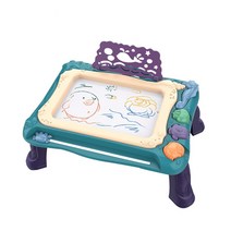 4색 칼라 자석 스마트 스케치 보드판 책상, 그린