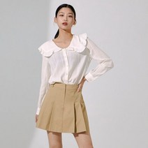 미쏘 MIXXO 러플 빅카라 블라우스 MIWBLD301G