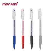 모나미 젤러펜502/중성펜/젤펜/필기, 블루-0.5mm