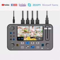 스포츠 링크-NEOLIVE R2 멀티 카메라 4x HDMI 입력 믹서 스위처 USB 3.0 비디오 캡처 라이브 스트림 앱 포함