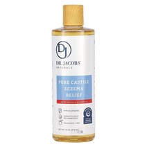Dr. Jacobs Naturals Dr. Jacobs Naturals 퓨어 카스티야 습진 완화 바디 워시 및 샴푸 473ml(16oz), 2개