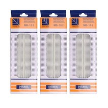 HiLetgo 3피스 MB-102 브레드보드 830 포인트 납땜 없는 프로토타입 PCB 보드 DIY 키트 아두이노 프로토 쉴드 배포 연결 블록