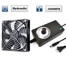 열교환기 판형열교환기 120mm 3000rpm 팬 냉각 컨트롤러 포함 12cm 12v, 1 팬 유압, 영국 플러그