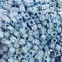 브릭월드 톡톡 놀이 컬러 디폼 블럭 지퍼 스텐드 리필용 500p, 라이트블루