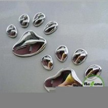 EJC930403차량엠블럼 엠블렘 차량용엠블럼 앰블럼 3D엠블럼 데칼차스티커 차량용스티커 자동차엠블럼 메탈엠블럼, CA-곰발바닥골드