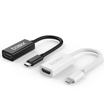 C타입 to HDMI 케이블 삼성덱스 갤럭시s10 갤럭시s20 HDMI 지원 BASIX H5, 화이트