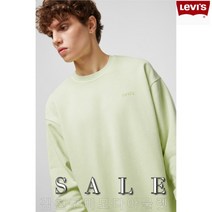 리바이스 형광색 라임 맨투맨 남여공용 87466