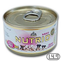 장모치와와 펫캔사료 반려동물습식간식 닭고기새우 교육 고단백 비글