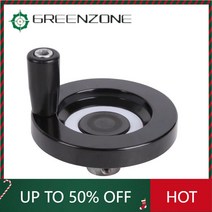 GREENZONE 선반 밀링 머신 핸드 휠 회전 핸들 직경 63mm 80mm T8 리드 스크류 사다리꼴, [01] 63mm, [01] 8mm