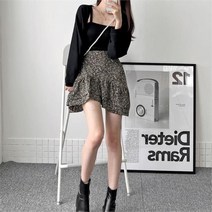 주식회사 브이와이 VY 여자 잔주름 가을치마 슬림 미니스커트 (8969339)