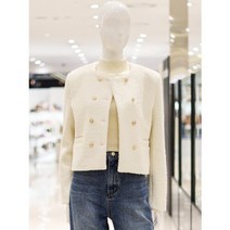 에이비에프지 AK수원점 ab.f.z 금장버튼크롭더블자켓 (KSX1QJ04B)