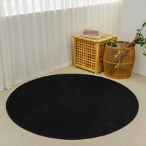 공간진담 브라이트 소프트 원형러그
