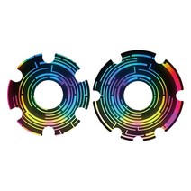 전동킥보드악세서리 튜닝 부품 2 개/대 전기 스쿠터 앞바퀴 스티커 PVC 모터 보호 커버 쉘 킥 액세서리 샤오미 M365/1s/pro2, [09] 9