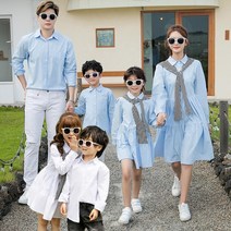 돌 가족사진의상 대여 아빠 엄마아들 아기랑 커플룩 모녀 부자 맨투맨 청 데님 티 셔츠