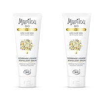 Marilou Bio Face scrub with argan oil 프랑스 마릴루 바이오 아르간 오일 페이스 스크럽 75ml 2팩