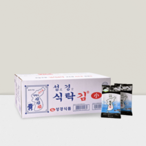 [성경김] 재래식탁김 17g x 30봉 (1박스)