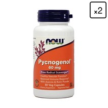 나우푸땡 고약사 약들약 피크노제놀 pycnogenol 60mg 50정 2병 세트