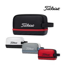 타이틀리스트 정품 퍼포먼스 스포츠 파우치 Performance Sports Pouch TA22PSPK, White/Black