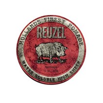 포마드왁스 일본 ruzel 미디엄 홀드 레드 하이 샤인 12.0oz(340g)