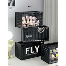 진열장 5단 피규어 아크릴 장식장 컨테이너, 단품패키지 - 가로 세로 직렬 연결 가능