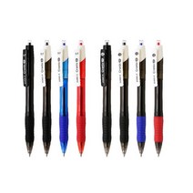 동아 크로닉스 볼펜 DX 하이브리드 잉크펜, 0.7mm-적색