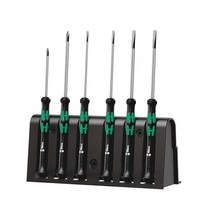 WERA 정밀드라이버 세트 2035 6 B Rack(6pcs) 05118152