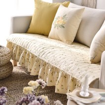 [벨라이프] 로사 고밀도 프릴 소파패드 4인